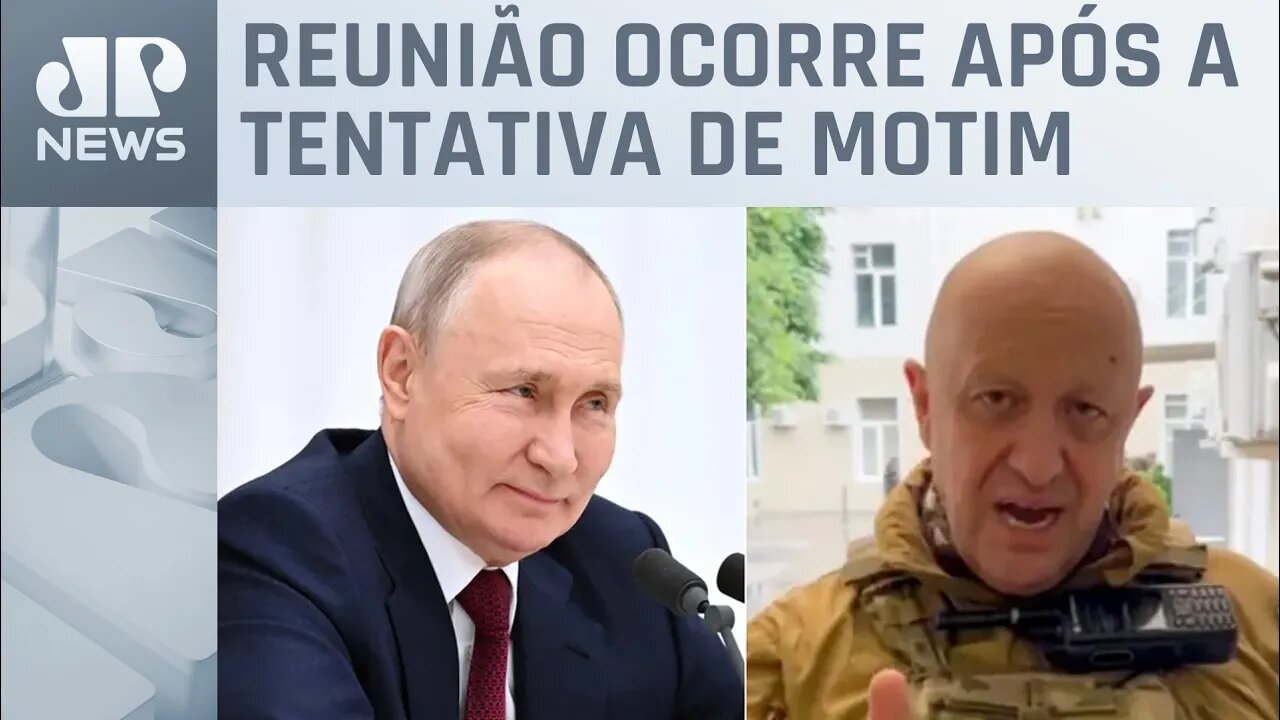 Putin se encontrou com líder do Grupo Wagner após rebelião, diz Kremlin