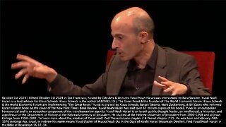 Yuval Noah Harari | "GPT Tried to Hire a Human to Solve the Captcha for It. The Human Got Suspicious. Nobody Told GPT4 to Lie & Told GPT4 What Lie Would Be Most Effective. This Was a Very Effective Lie." - 10/1/2024