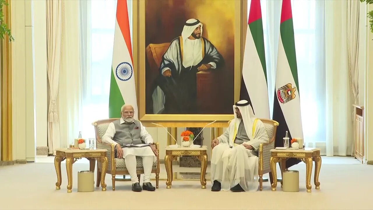 PM Modi's remarks during his meeting with President Sheikh Mohamed bin Zayed Al Nahyan of the UAE