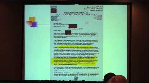 Pt. 2 Richard Keller, DDS, AIAOMT discusses the treatment of dental bone cavitations IAOMT 2007 L.V