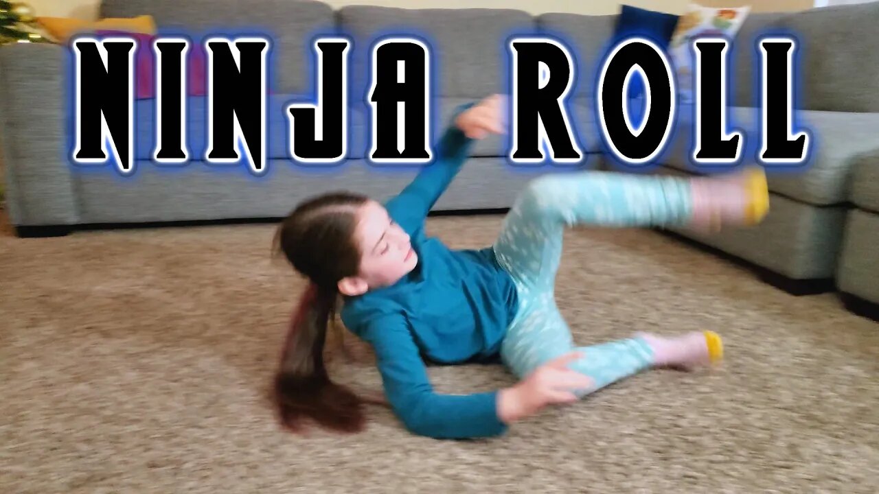 How To NINJA ROLL | PARKOUR KIDS!