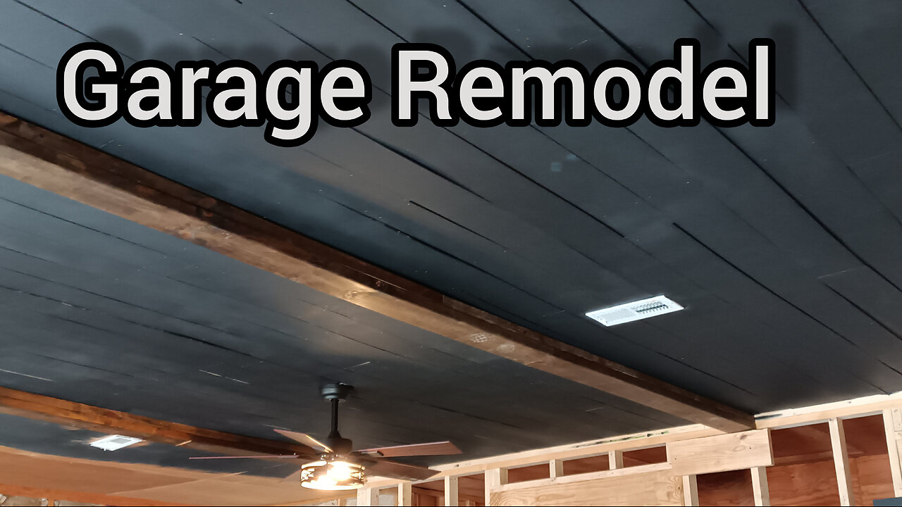 Garage Ceiling Facelift