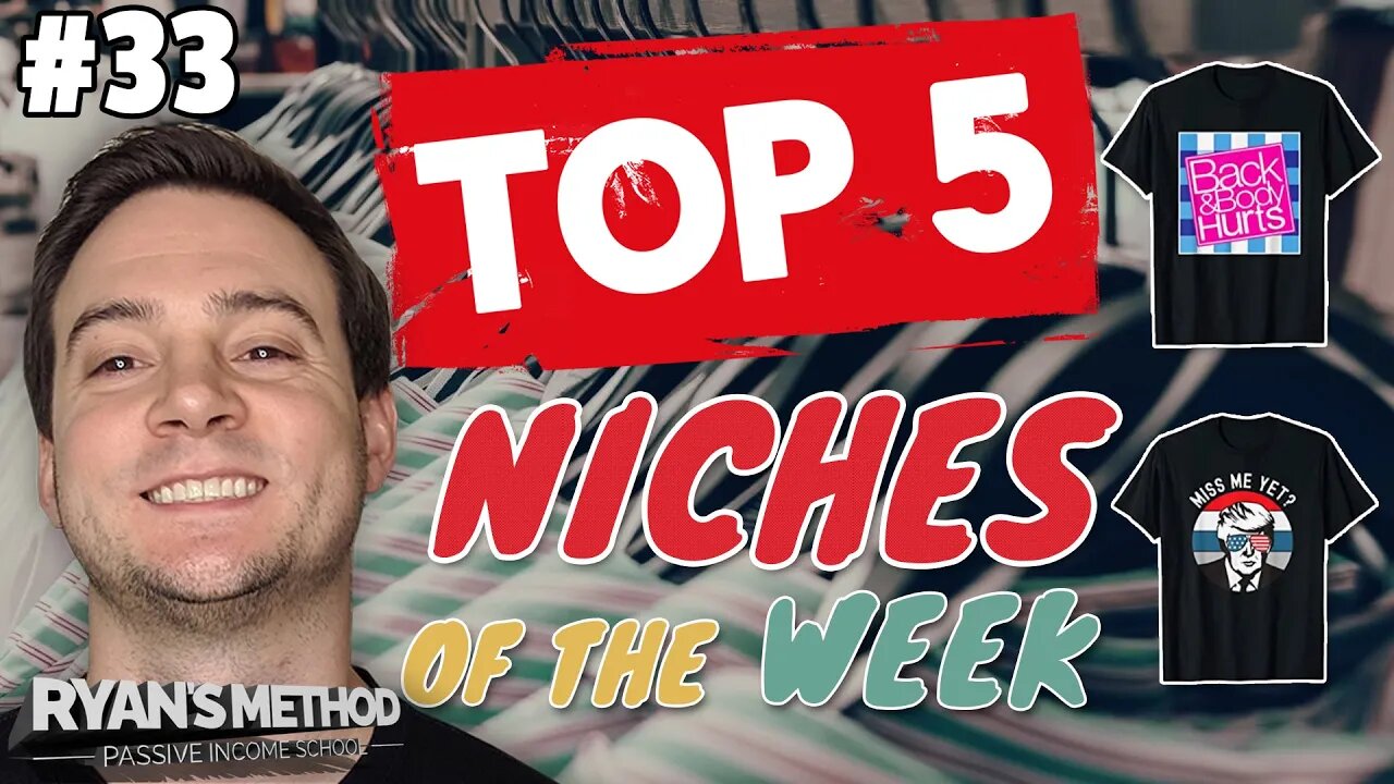 TOP 5 NICHES 🔥 Print on Demand Niche Research #33 — (12/27/2020)