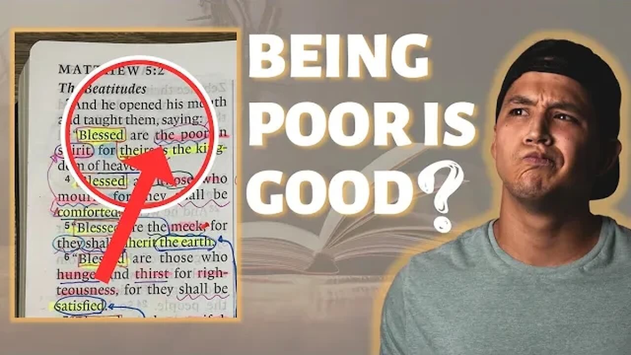 What It REALLY Means To Be Poor In Spirit: Why God Blesses THIS Person | Beginners Bible Study