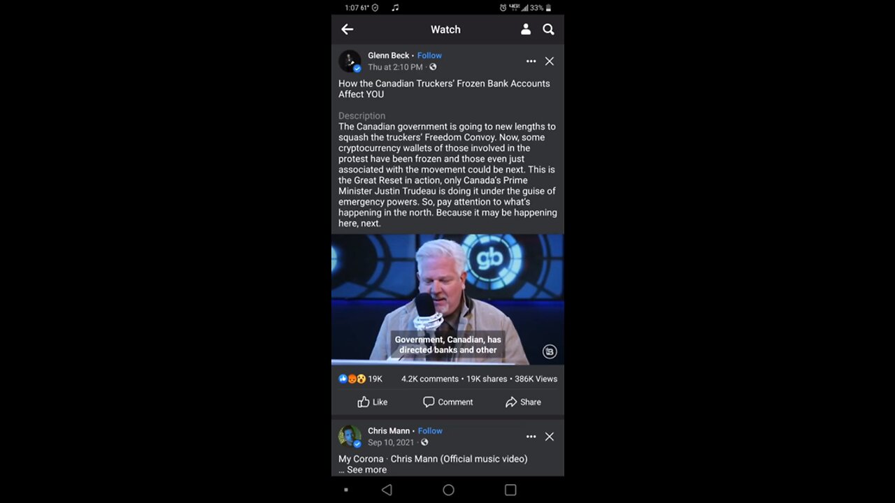 What’s going on in Canada is already here! Great Reset, Glenn Beck