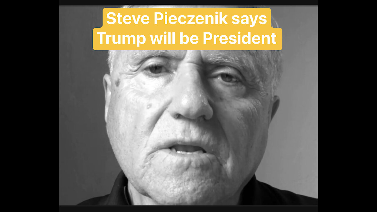 Steve Pieczenik says Trump is going to become President