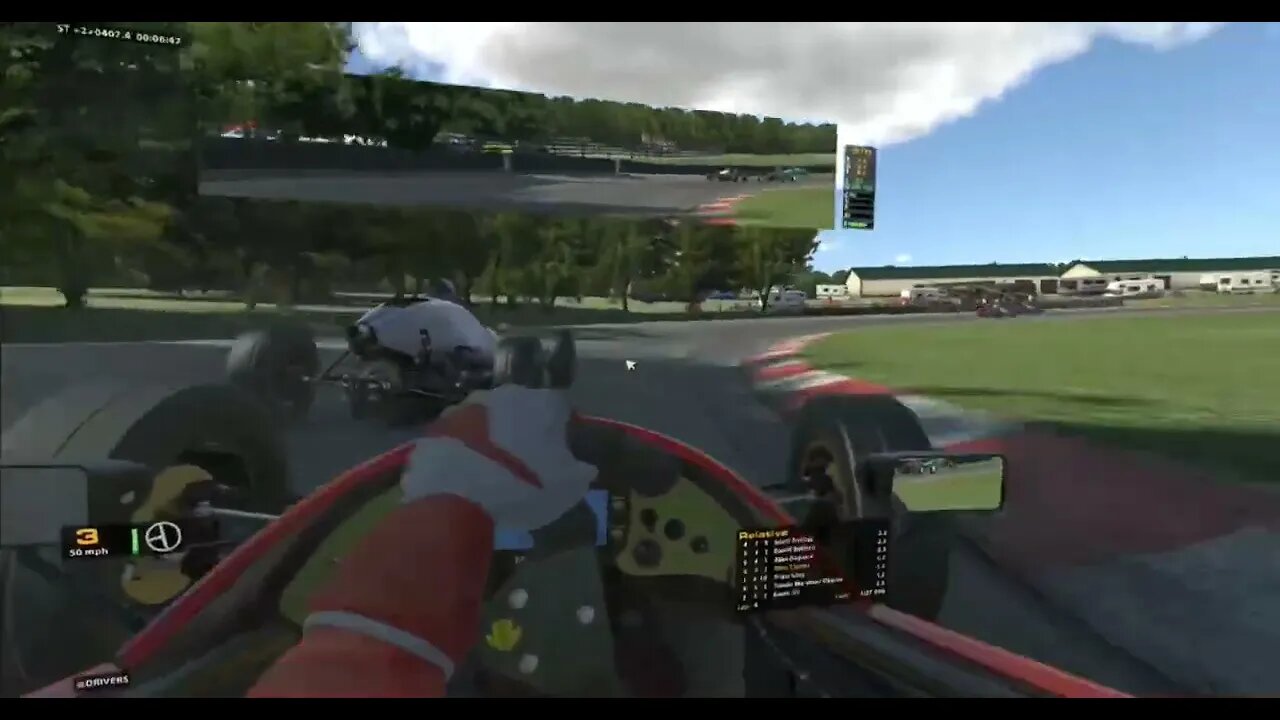 iRacing, Week 9, Formula Vee (P6-P3) Podium Finish! Awesome Ending!
