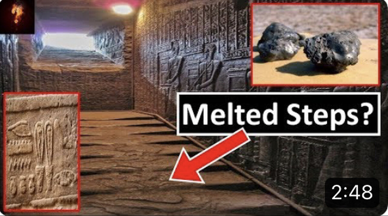 Was Ancient Egypt Nuked? Melted Steps Found In Temple!