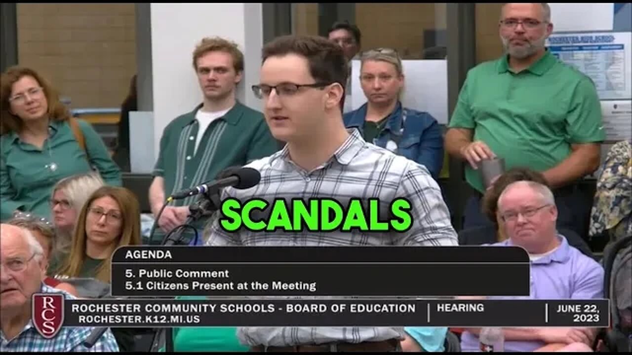 Former Student DEFENDS Board Member Who Exposed School Districts Lack Of Transparency