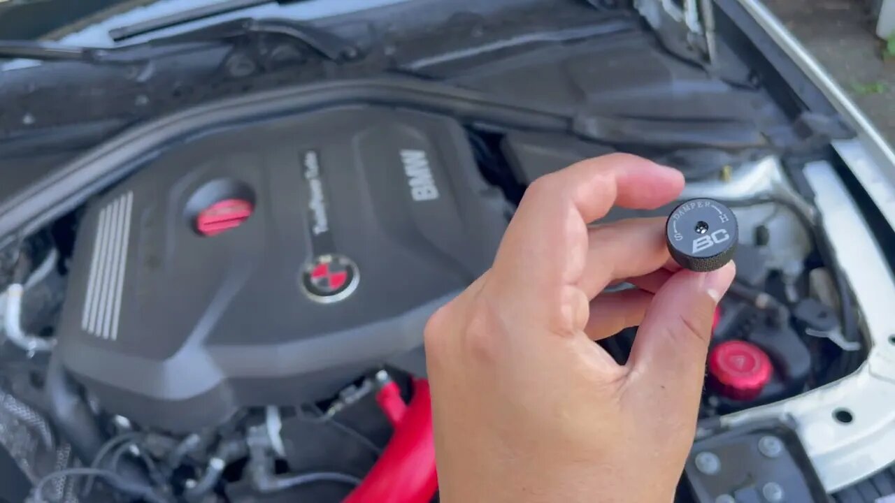 how to adjust f30 coilover dampening (bc coilovers )