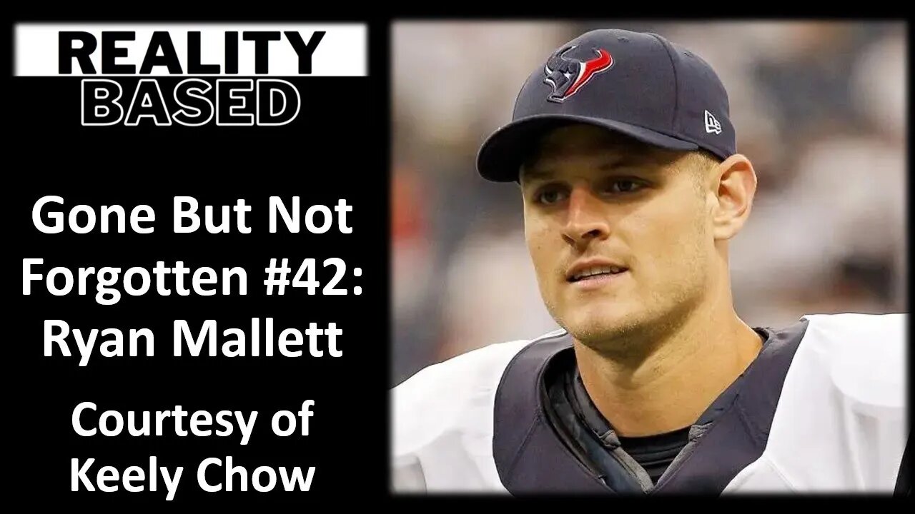 Gone But Not Forgotten #42; Ryan Mallett (Courtesy of Keely Chow)