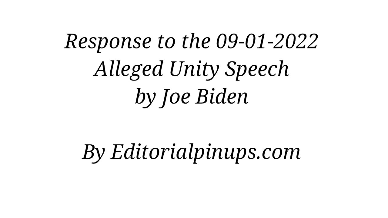 Am I Maga Republican? Response to the speech given by the corpse 20220901