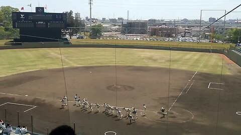 【神戸国際大学附属高校硬式野球部】矢継ぎ早のシートノック,2023春季兵庫県大会QF