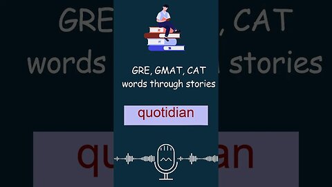 ep0034 quotidian meaning #shorts