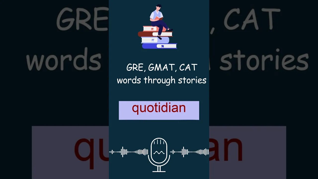ep0034 quotidian meaning #shorts