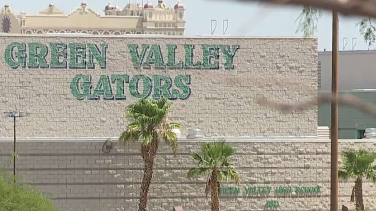 Teen arrested for allegedly bringing gun to Green Valley High School