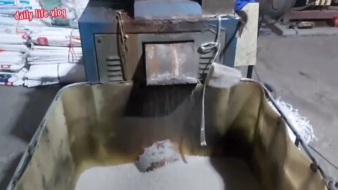 used plastic bag recycling facility _ daily life vlog