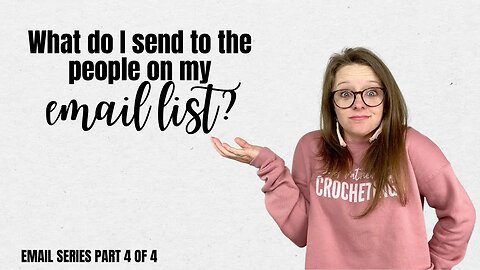 What to Actually Send to Your Email List And How Often | Easy Email Strategy Tips for Beginners