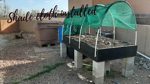Shade Cloth Installation