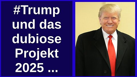 MeGGi - #Trump und das dubiose Projekt 2025