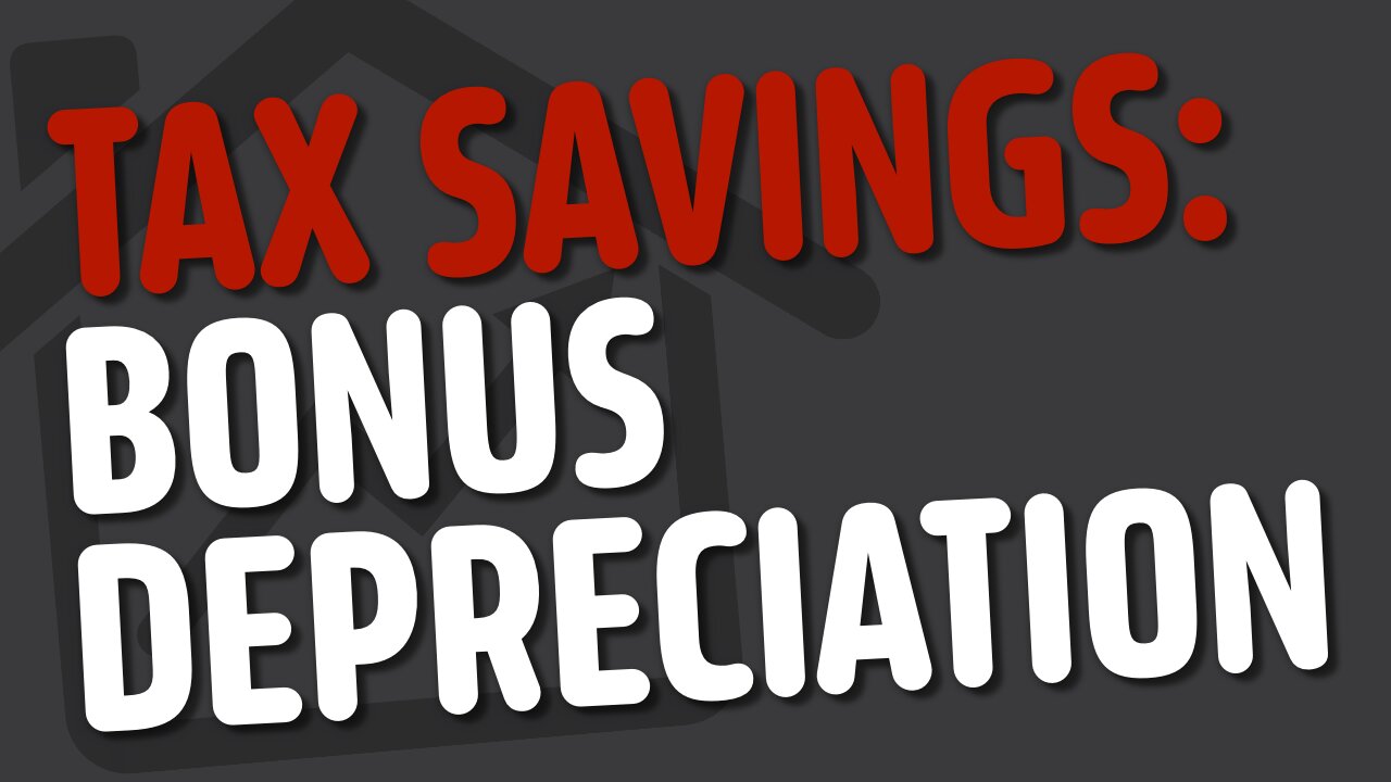 Unlock $60K Tax Savings with Bonus Depreciation!