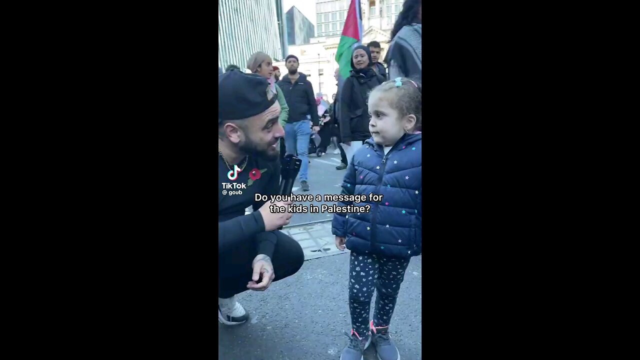 A message from the British kids to the Palestinian kids