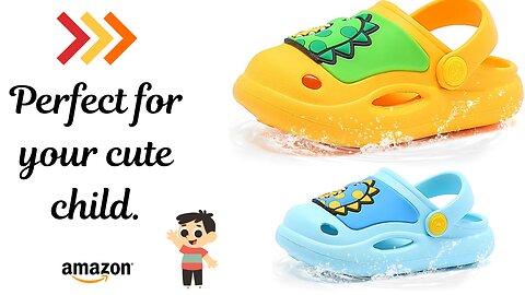 Make a Splash this Summer! Non-Slip Sandals for Kids - Fun Designs & Colors! #KidsSandals #PoolShoes