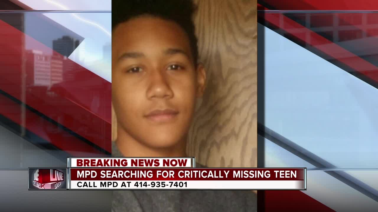 MPD searching for cognitively delayed teen