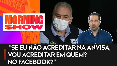 Queiroga sobre Anvisa: são ameaças criminosas; eu mesmo sofri