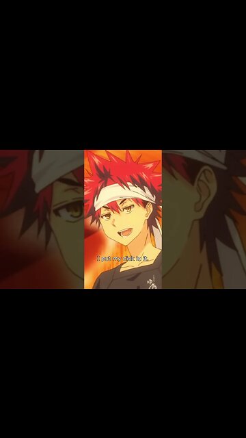 he put his meat in the food