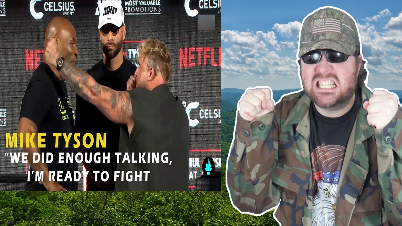 Mike Tyson Vs Jake Paul Face-Off - Second Press Conference (SportsFoundation) - Reaction! (BBT)