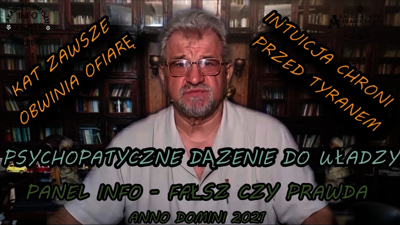 PSYCHOPATYCZNE DĄŻENIE DO WŁADZY - KAT ZAWSZE OBWINIA OFIARĘ - ZAPOWIEDŻ FILMU BEZ CENZURY /TV INFO