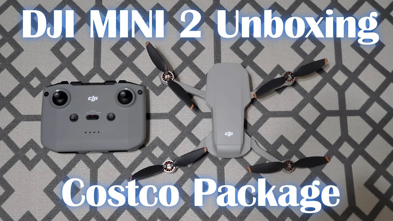 DJI MINI 2 Costco Unboxing