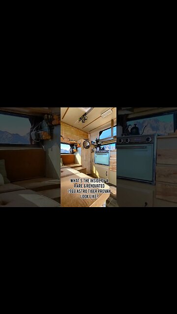 FULL TOUR NOW LIVE ON OUR PAGE!! #vanlife #vanconversion #vantour #shorts #rvlife #busconversion