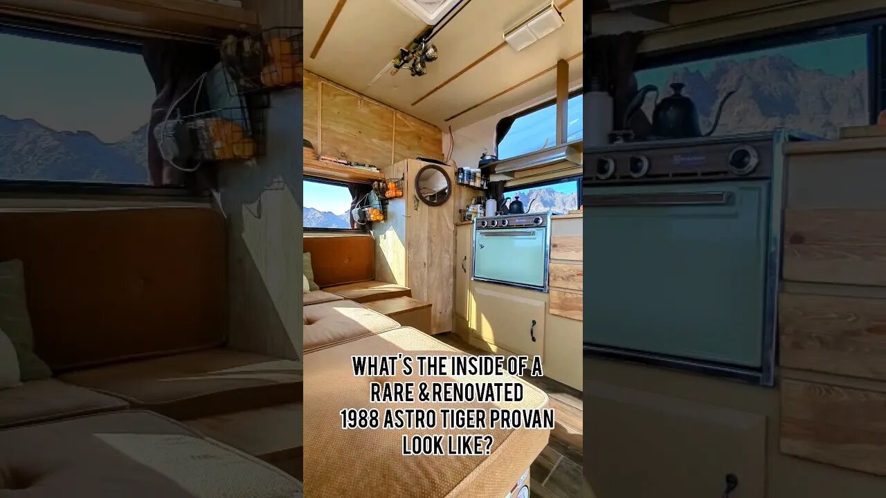 FULL TOUR NOW LIVE ON OUR PAGE!! #vanlife #vanconversion #vantour #shorts #rvlife #busconversion