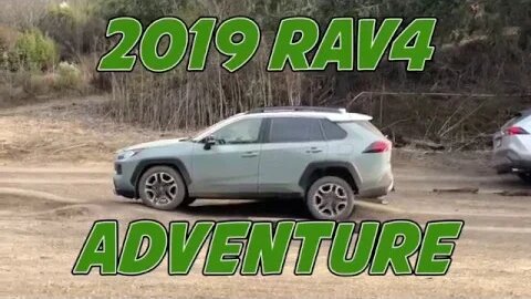 Off-Roading with the 2019 Toyota RAV4 Adventure