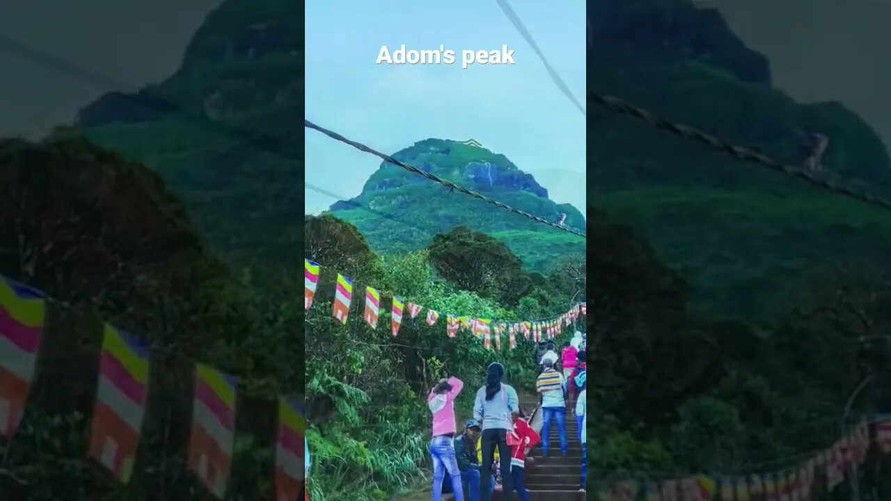 Adom's Peek Journey 😍 #travel #srilanka #traveldiaries #adventure