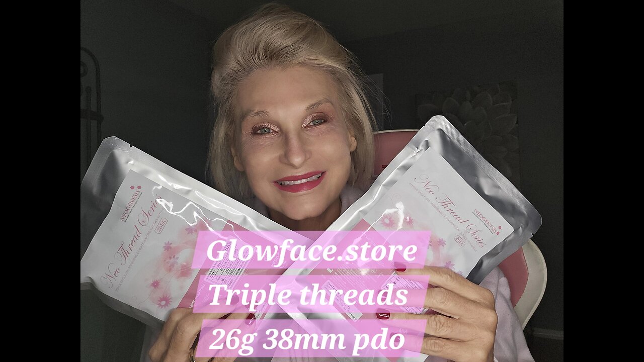 Triple PDO threads Glowface.store DIY55 middle age collagen booster