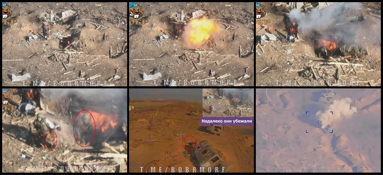 Robotyne area: Russian FPV drones burns Ukrainian trenches