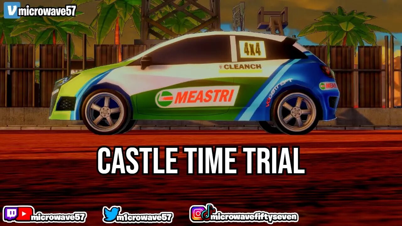 Castle Time Trial - Rally Rock 'N Racing