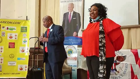 The CSW67 high level event fashion show inside un church of the covenant 42nd st 3/8/23 hosted by