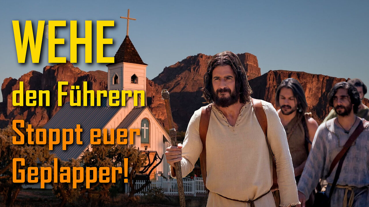 Wehe den Führern, die in Meinem Namen sprechen... Stoppt euer Geplapper! 🎺 Der Trompetenruf Gottes
