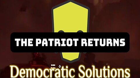 The Patriot Returns from the FRONTLINES!!!!!!!