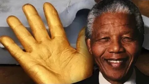 World's Only Gold Cast Of Mandela's Hand Could Fetch $13 million