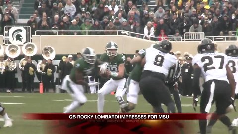 Rocky Lombardi, Michigan State halt Purdue's run