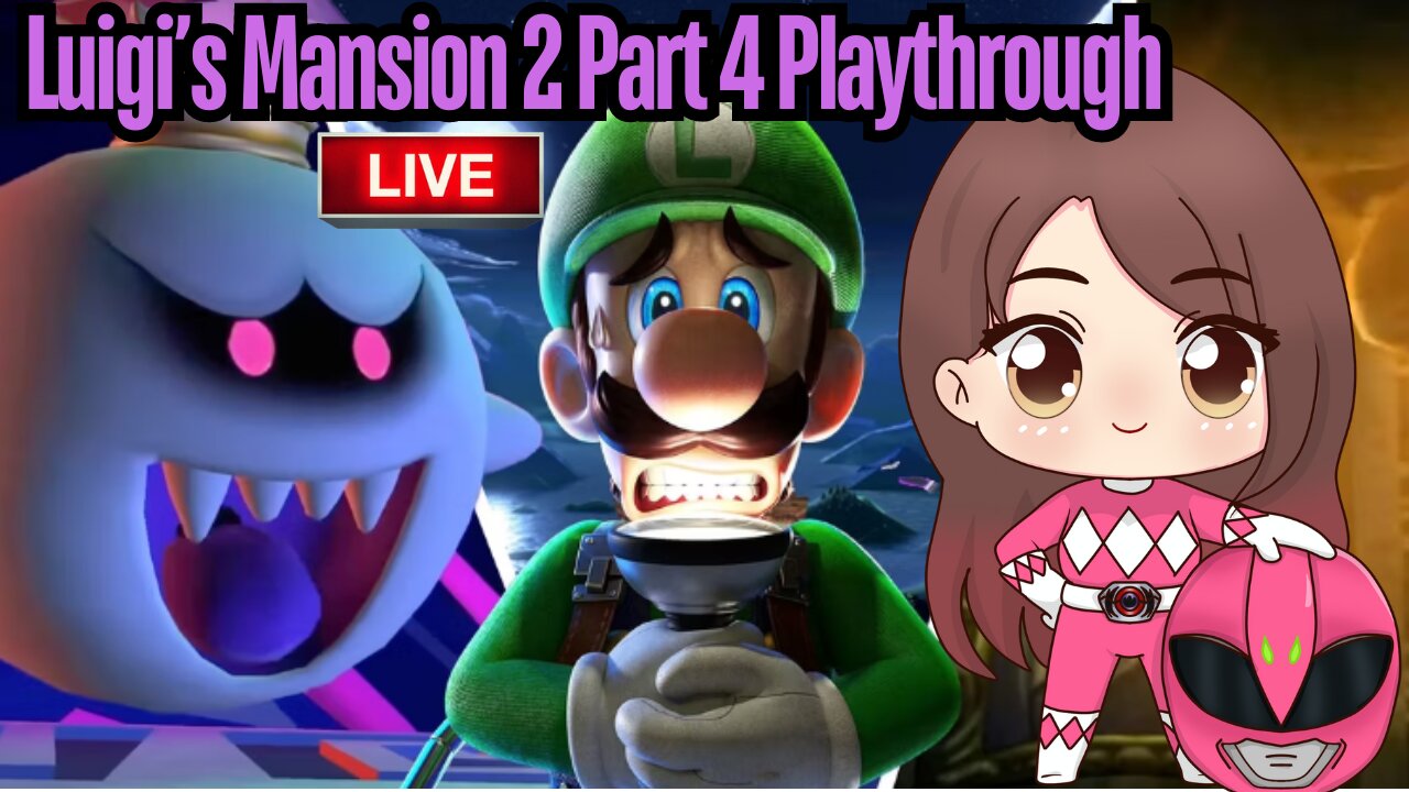 🔴-LIVE- {PNG/VTuber} Jedi Ranger: Luigi's Mansion 2: Dark Moon Part 4 First Playthrough