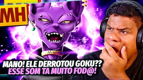 (FICOU MASSA!) REAGINDO a Tipo Bills 🪐 (Dragon Ball Super) Style Trap | MHRAP | React Anime Pro