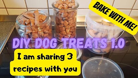 BAKE Dog Treats with me