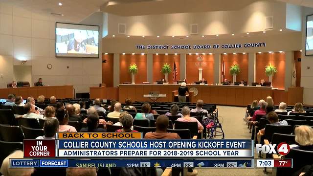 Collier County holds event for administrators to kick off school year