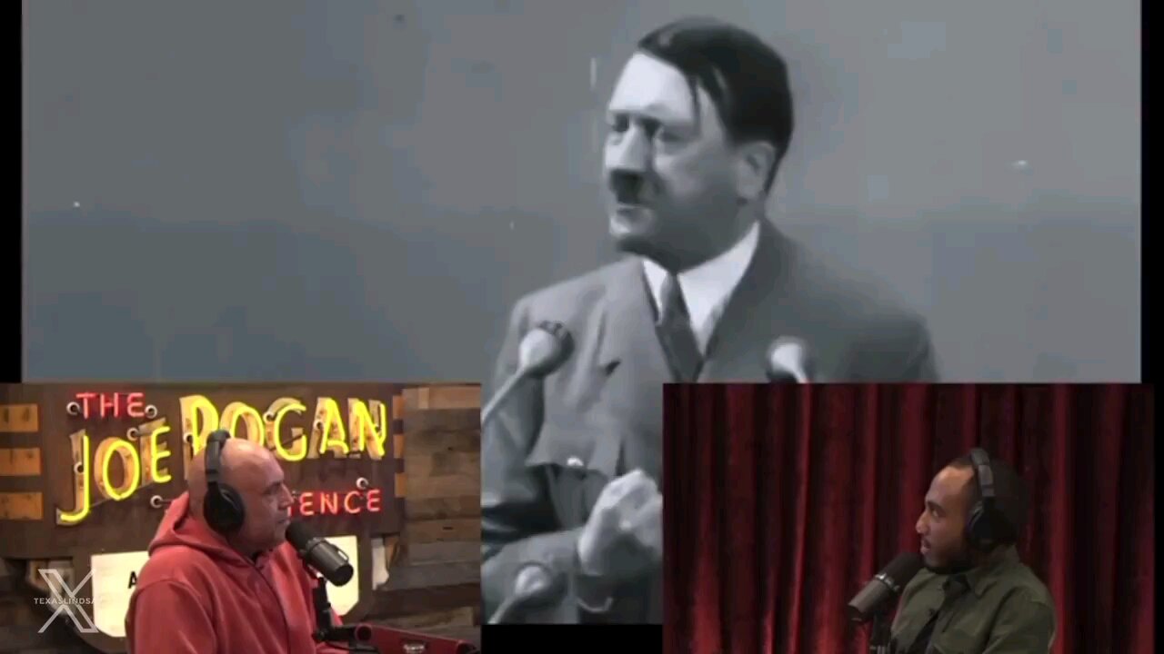 Rogan. Discusses Hitler Speech In English